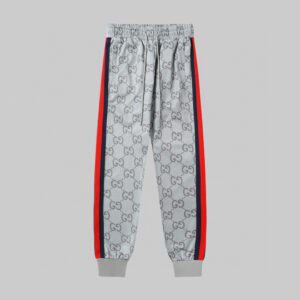 Gucci 2024 Early Autumn Ribbon Detail Pants Premium Lightweight Designer Track Trousers S to XXL