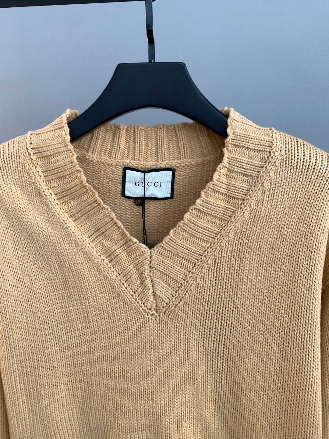 Gucci Retro British Style V Neck Knit Sweater Classic Stripe Loose Fit Premium Pullover - Image 7