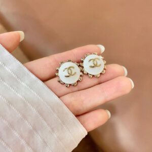 Chanel Classic Double C Earrings