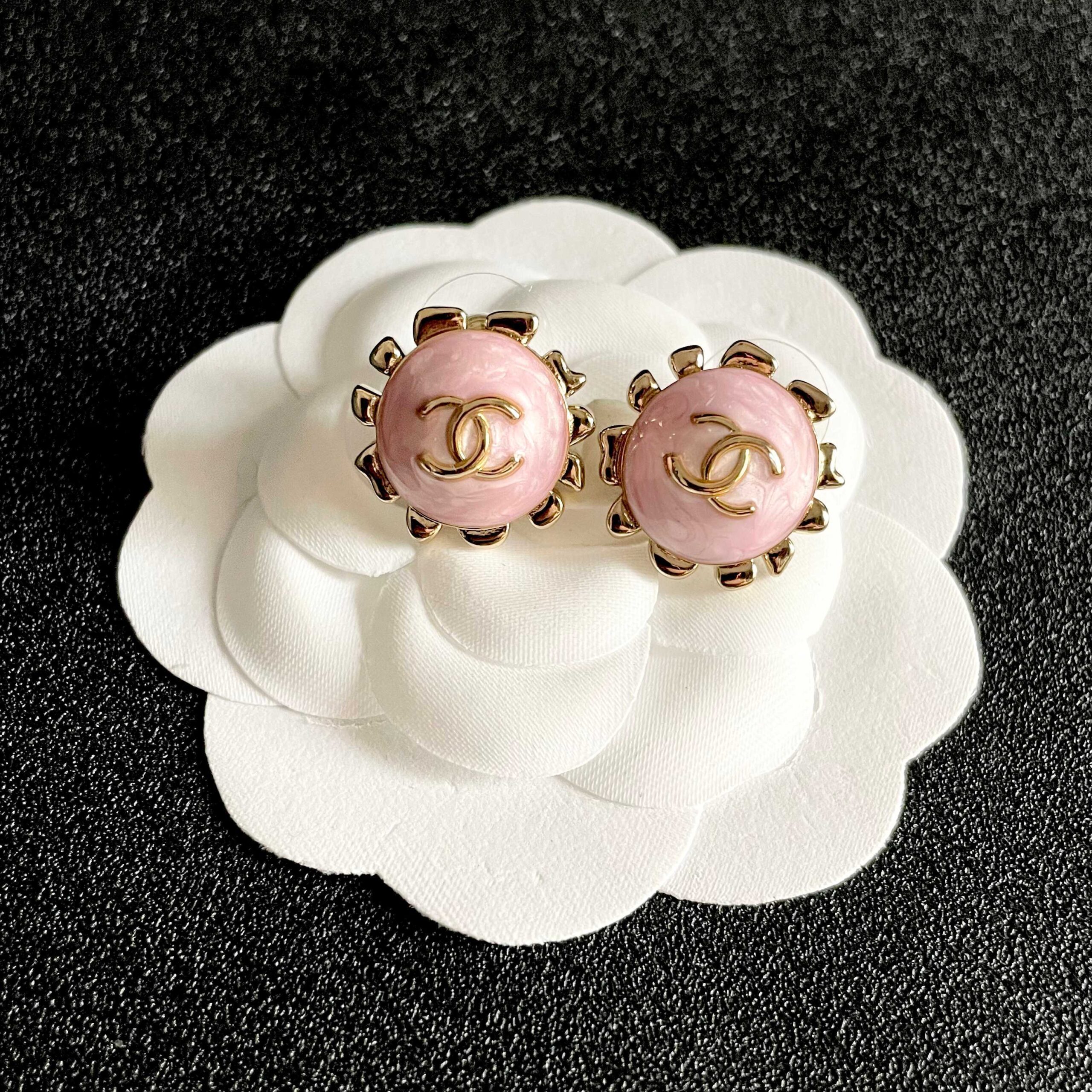 Chanel Classic Double C Earrings Iconic Elegant Luxury Design