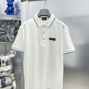 BOSS 25SS Logo Polo T-Shirt Premium Silk Cotton Edition