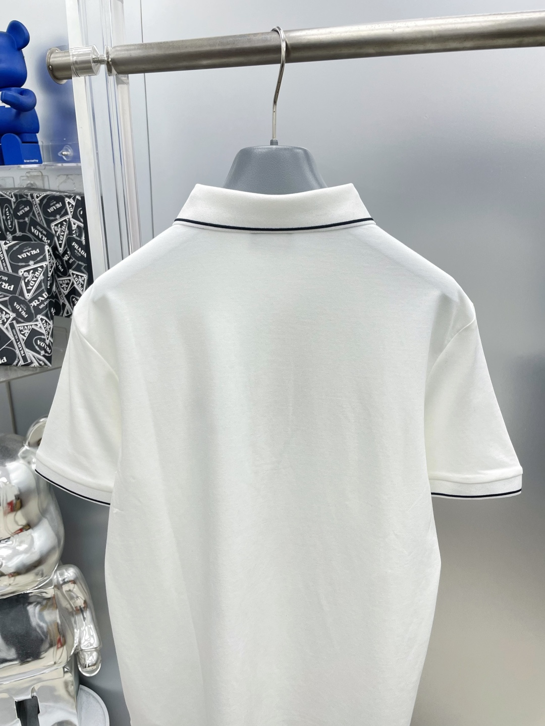 BOSS 25SS Logo Polo T-Shirt Premium Silk Cotton Edition - Image 2