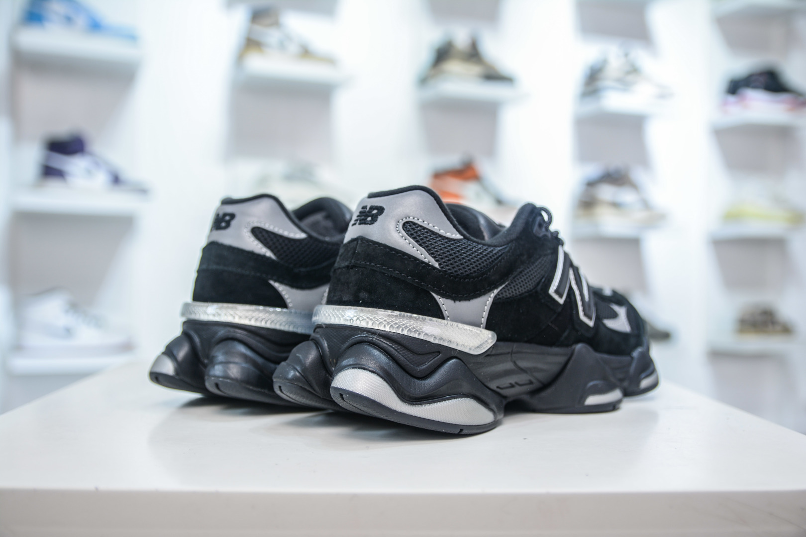 New Balance NB9060 U9060FOS Suede Mesh Low Top Casual Sneakers Breathable Non Slip Wear Resistant - Image 5