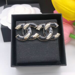 Chanel Black Letter Stud Earrings XED0710 Premium Boutique-Inspired Luxury Design