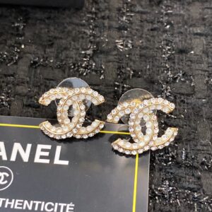 Chanel Style Elegant Earrings Premium Counter-Inspired Luxury Design (E102)