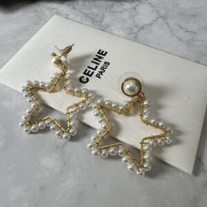 Celine Minimalist Earrings Timeless Elegant Everyday Design (YHED050)