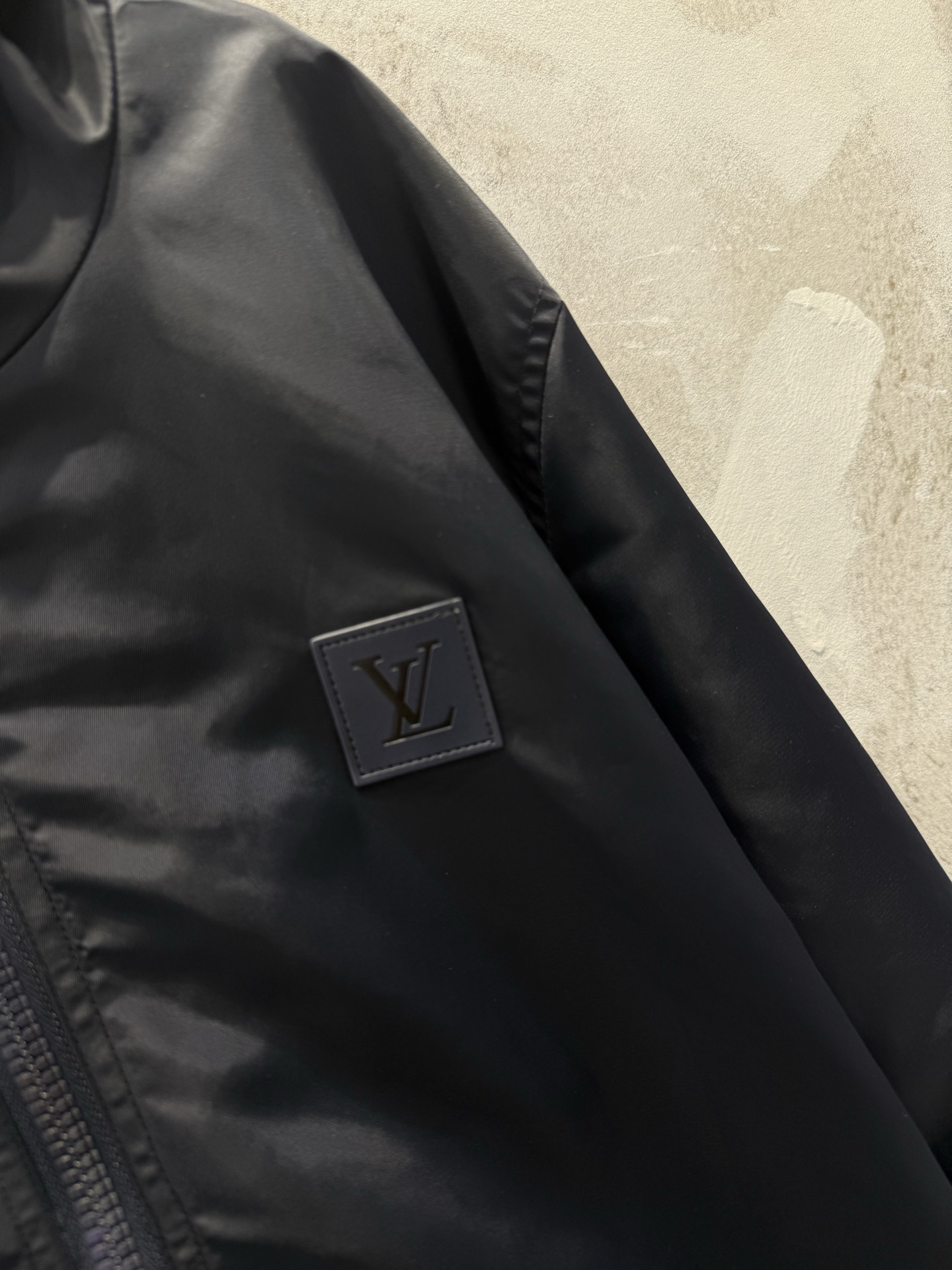 Louis Vuitton Double Sided Monogram Jacquard Jacket Leather Logo Waterproof Windproof Premium Outerwear - Image 4
