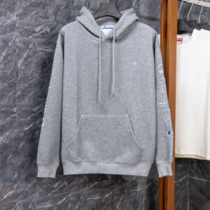Champion J0189 Embroidered Sleeve Hoodie 460g Air-Layer Fabric