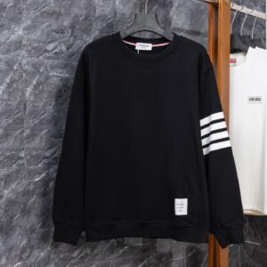 Thom Browne J0 Classic Four-Bar Hoodie 400g Premium Cotton