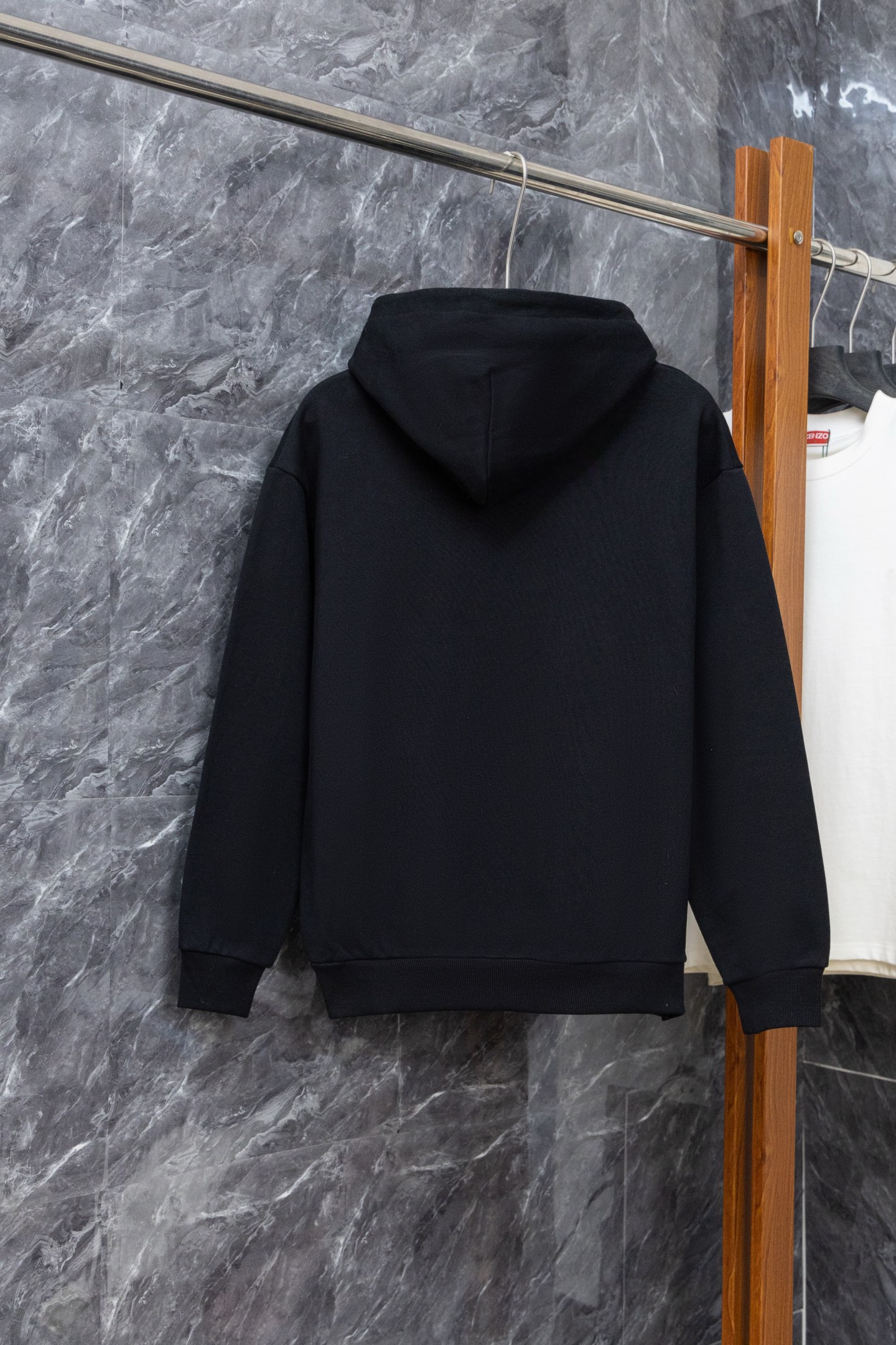 Dior J0193 Ice Cream Embroidered Hoodie 420g Heavyweight Cotton - Image 6