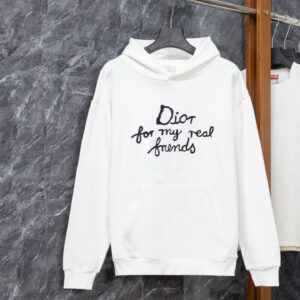 Dior J0193 Ice Cream Embroidered Hoodie 420g Premium Cotton