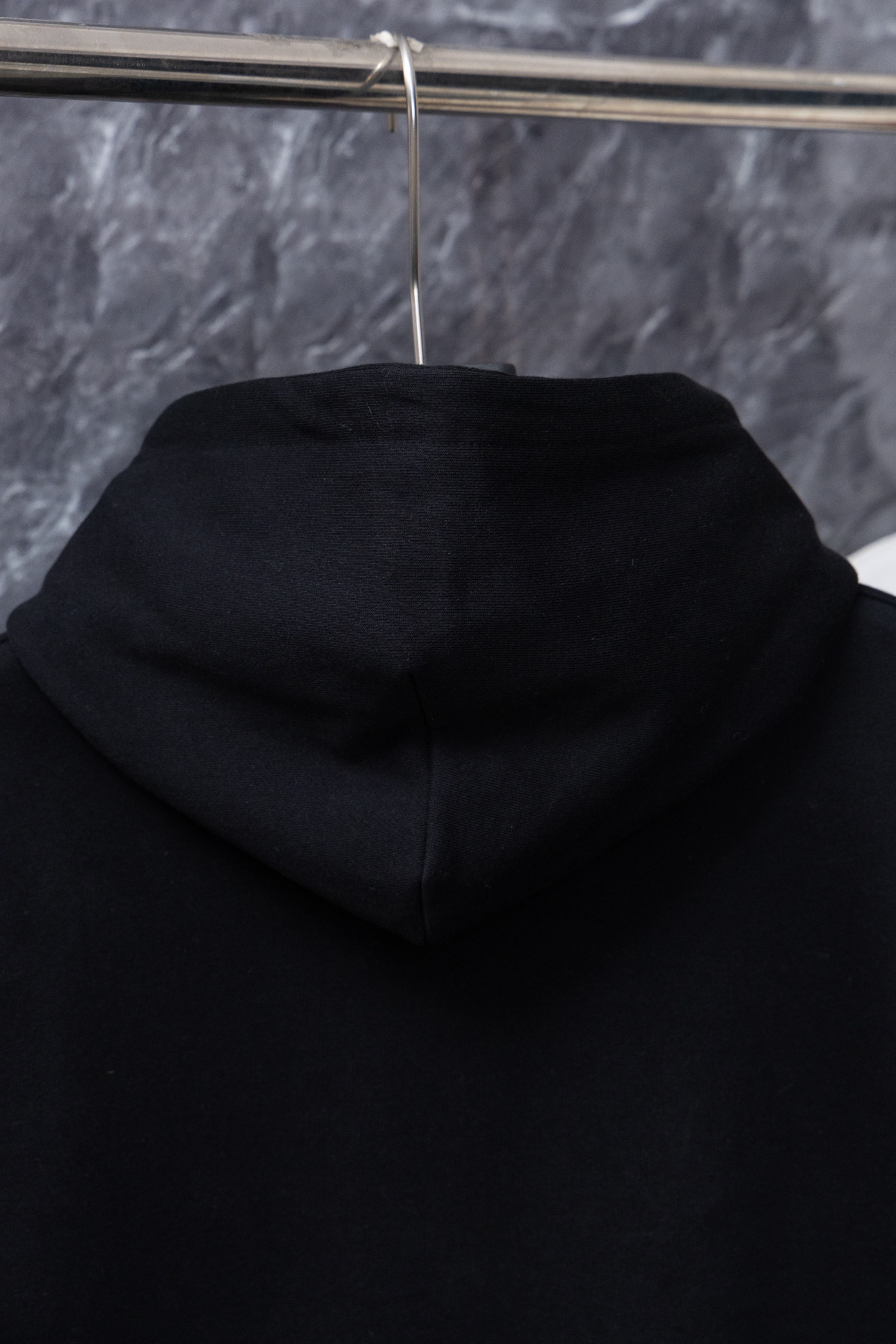 LOEWE J0199 Chest Leather Logo Hoodie 460g Heavyweight Cotton - Image 5