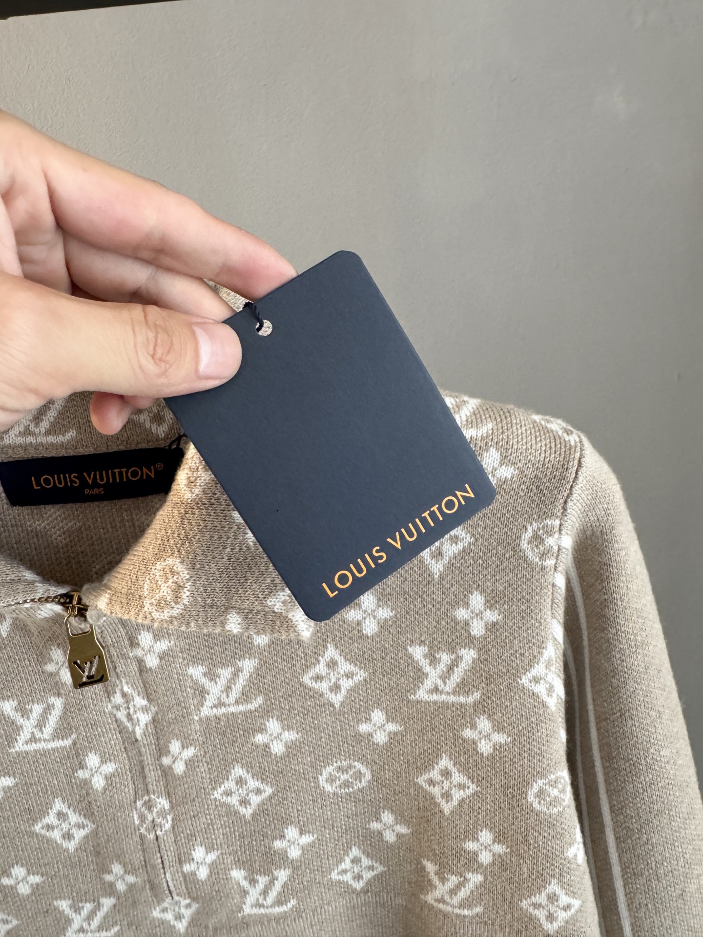 Louis Vuitton Ski Series Half Zip High Neck Embroidered Sweater Premium Wool Blend Knit - Image 7