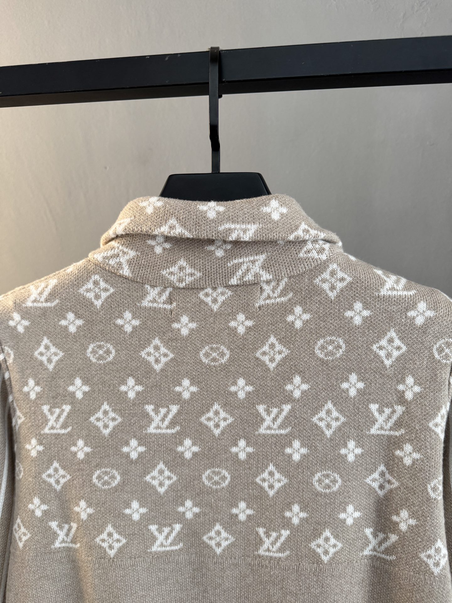 Louis Vuitton Ski Series Half Zip High Neck Embroidered Sweater Premium Wool Blend Knit - Image 6