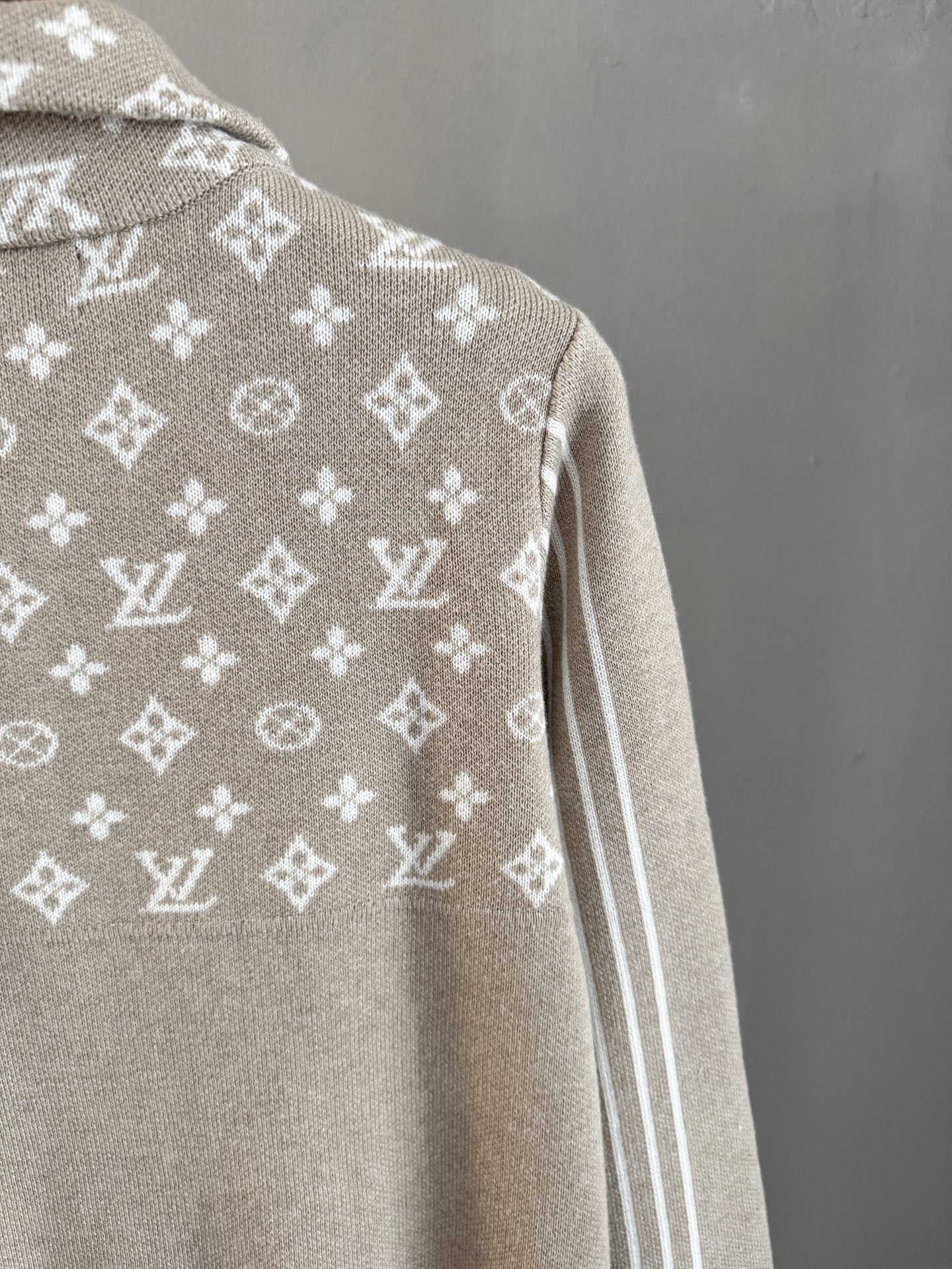 Louis Vuitton Ski Series Half Zip High Neck Embroidered Sweater Premium Wool Blend Knit - Image 8