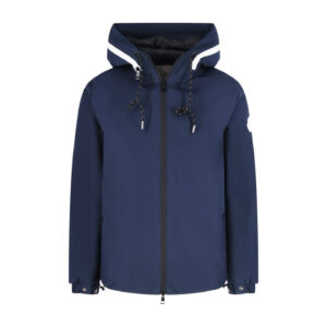 Moncler Hooded Outdoor Jacket Blue Lightweight Breathable Premium Designer Outerwear