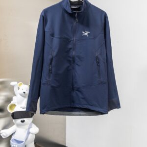 Arc'teryx Gamma Hoody Soft Shell Jacket Stand Collar Lightweight Commuter Outdoor Unisex
