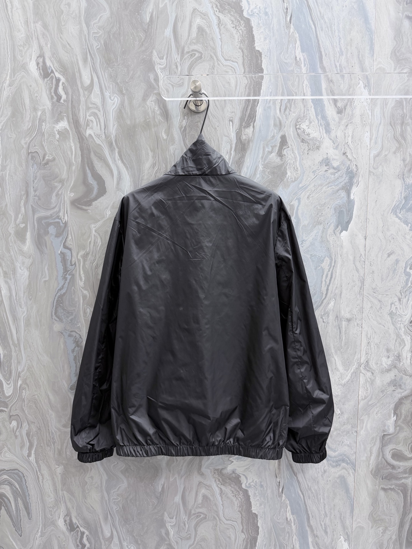 Prada 2026 Logo Label Stand Collar Zip Jacket Two Sided Premium Men’s Long Sleeve - Image 5