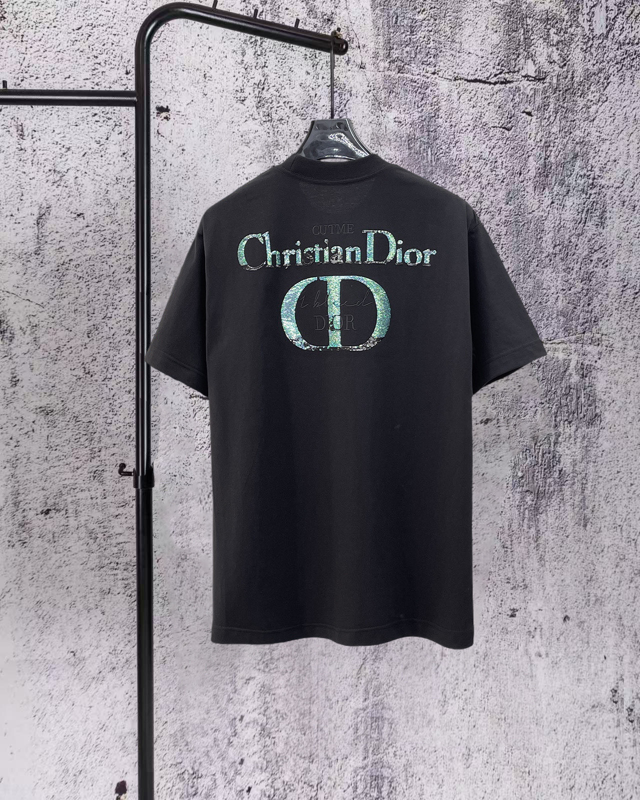 Dior 2026 Spring/Summer Premium Logo T-Shirt Heavyweight Luxury Fit - Image 4