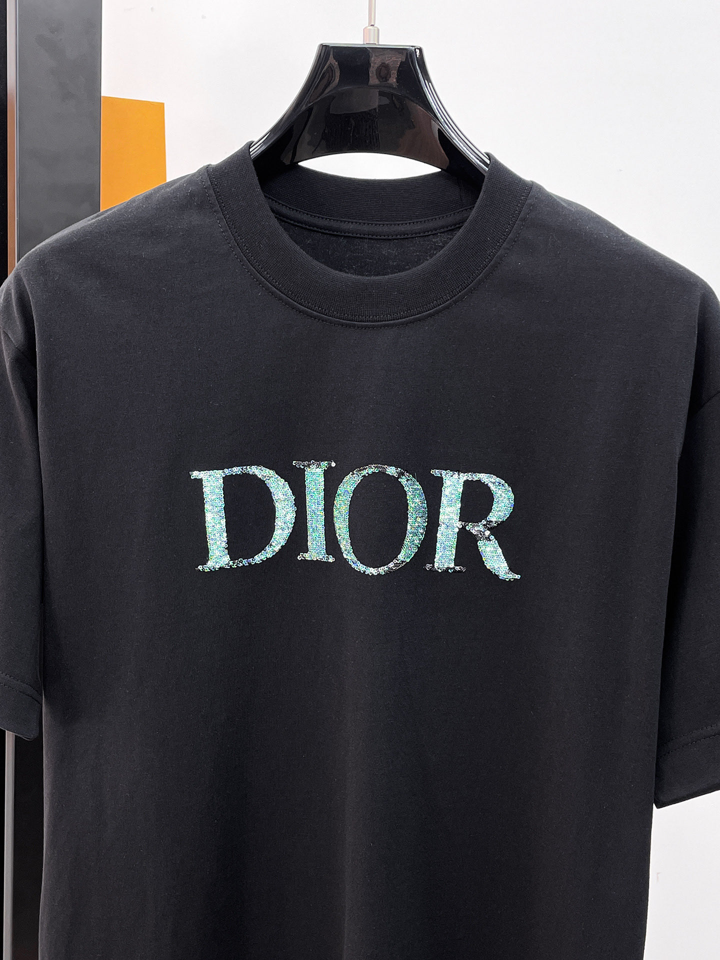 Dior 2026 Spring/Summer Premium Logo T-Shirt Heavyweight Luxury Fit - Image 2