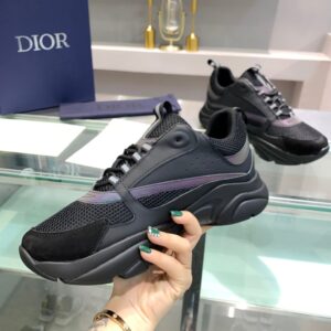 Dior Inspired B22 Chunky Sneakers Premium Leather Lightweight Sole Unisex