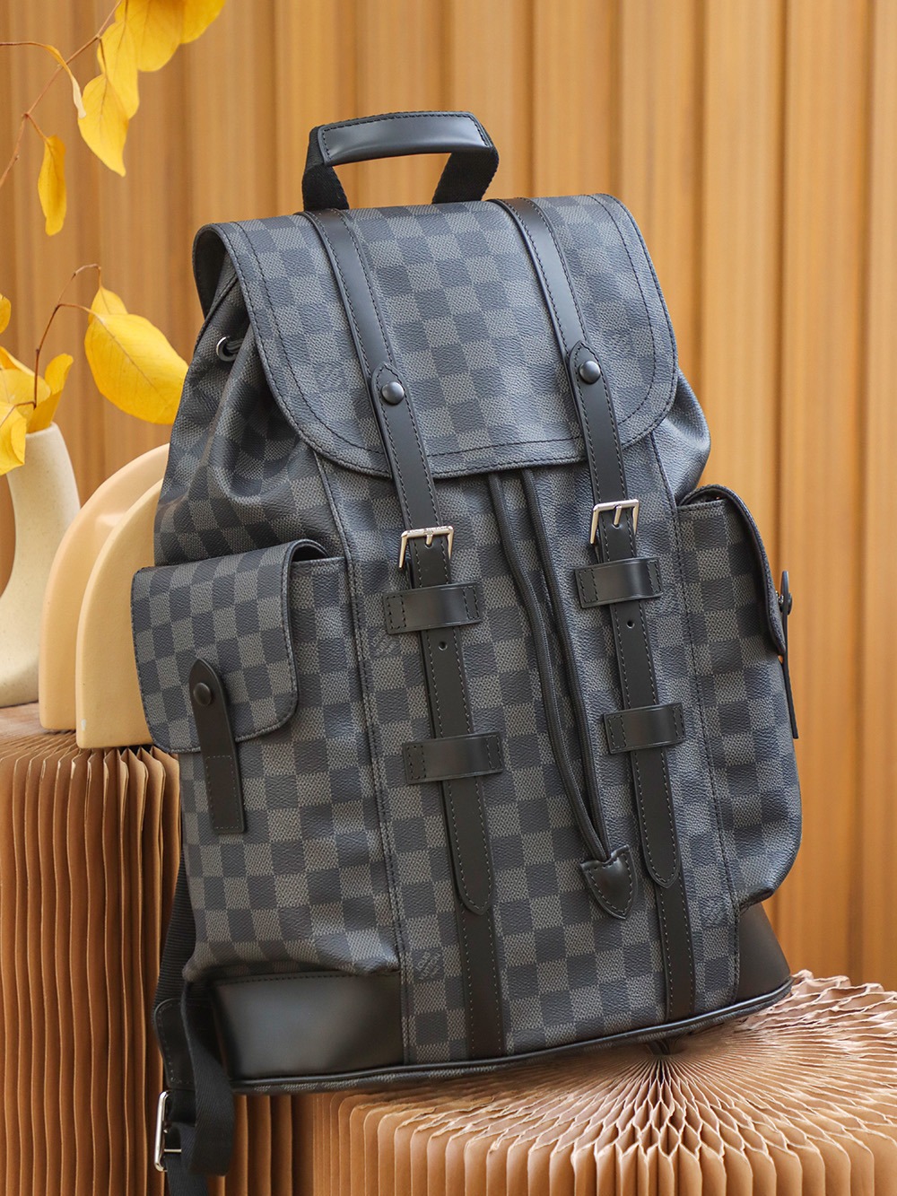 Classisten Backpack Premium Leather Steel Hardware Edition - Image 3