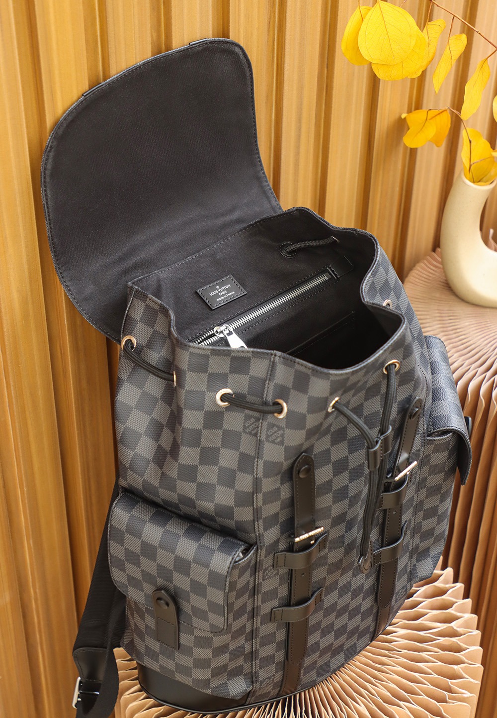 Classisten Backpack Premium Leather Steel Hardware Edition - Image 5
