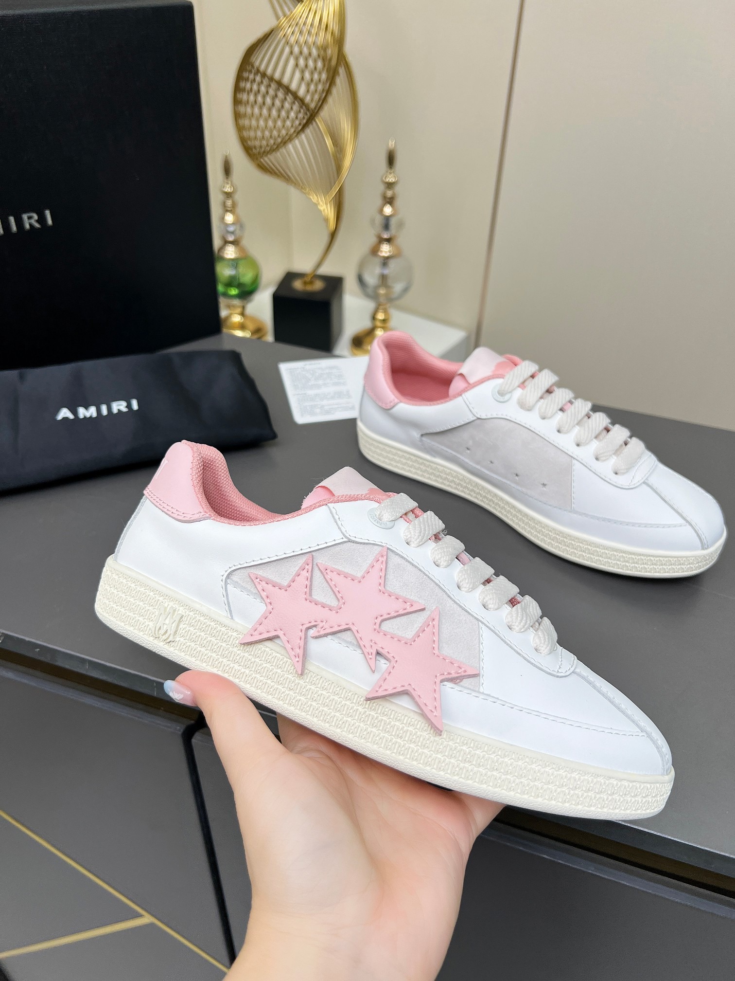 AMIRI Skel-Top “The Pacific” Low-Top Sneakers Early Spring 2025 Collection