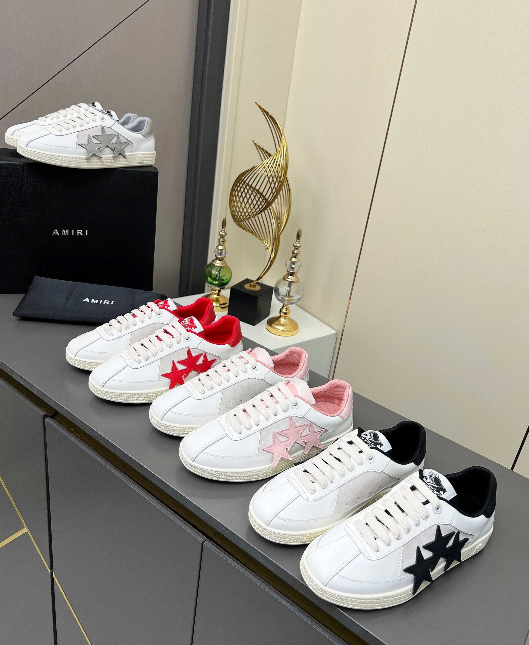 AMIRI Skel-Top “The Pacific” Low-Top Sneakers Early Spring 2025 Collection - Image 4
