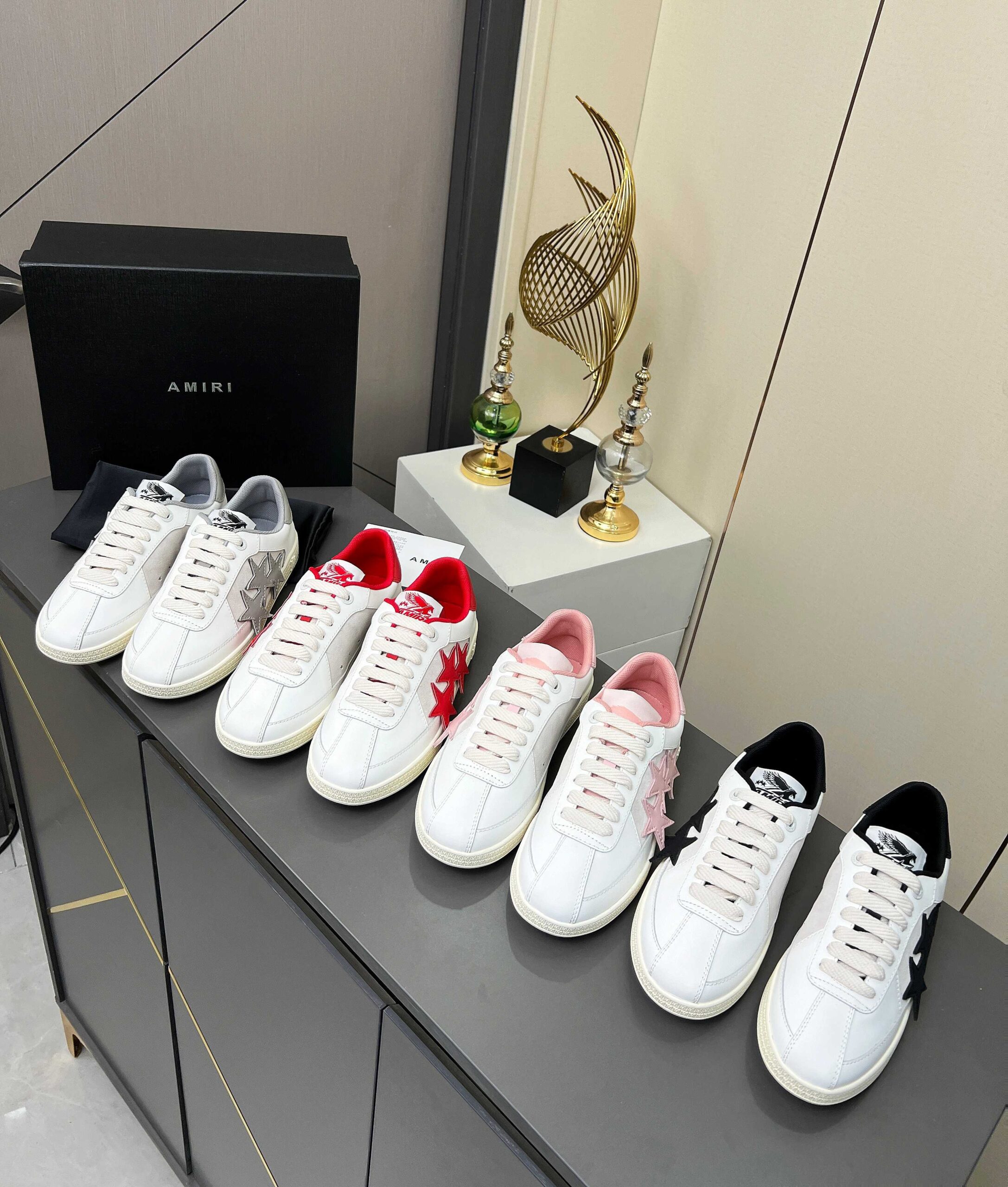 AMIRI Skel-Top “The Pacific” Low-Top Sneakers Early Spring 2025 Collection - Image 5