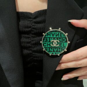 Chanel Double C Brooch Luxury Elegant Statement Piece