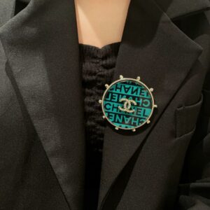Chanel Double C Brooch Elegant Signature Accessory