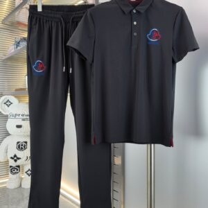 Mon Lapel Casual Pants Set Spring Summer Premium Casual Suit