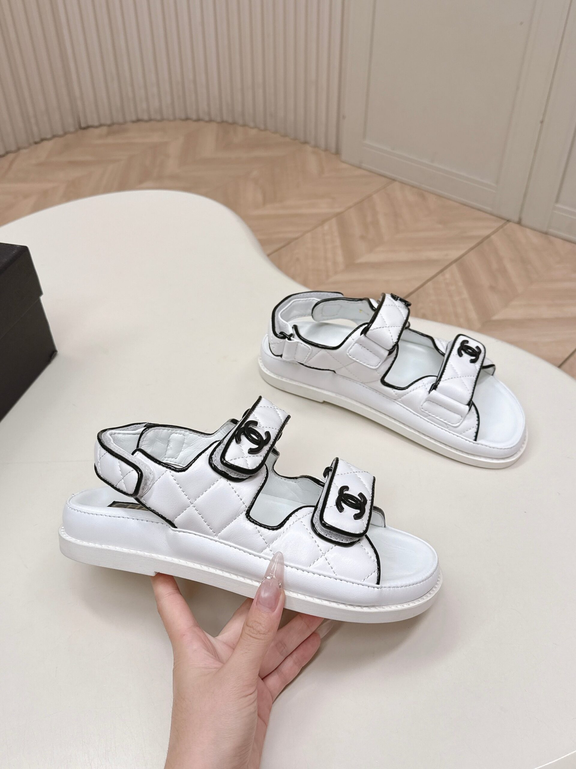 Chanel 2026 New Color Series High End Sandals and Slippers Classic Collection Premium Summer Style - Image 3