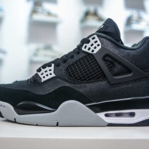 Air Jordan 4 Retro “Black Canvas” OG Authentic Edition