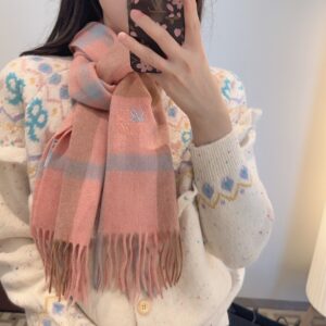 Loewe Inspired New Arrival Scarf Soft Elegant Minimal Luxury Design