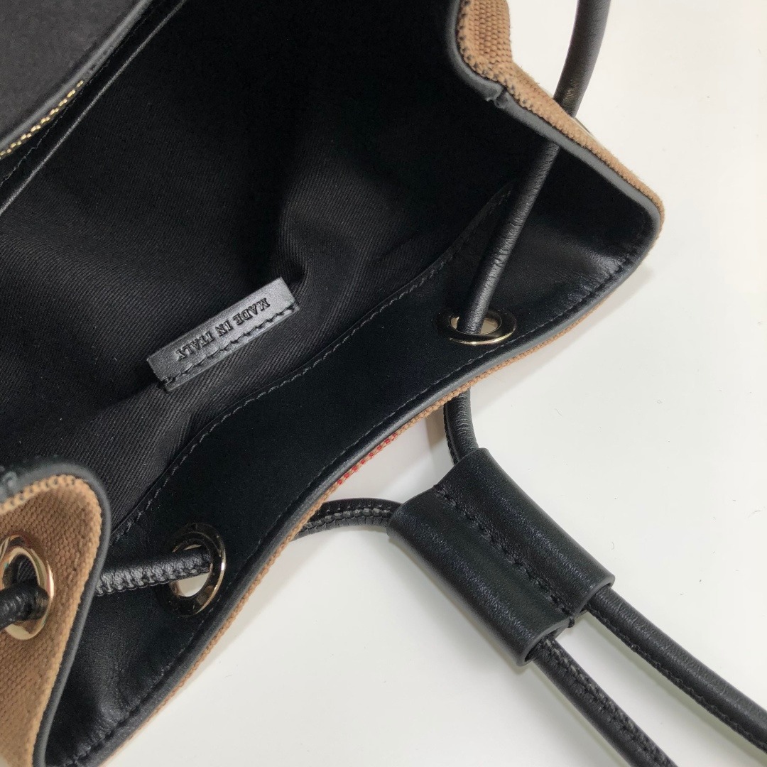 Canvas Check Backpack Rucksack Style Premium Edition - Image 2