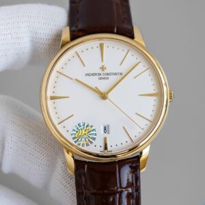 Vacheron Constantin Inspired Patrimony Moon Phase Watch Top Version Luxury Dress Timepiece