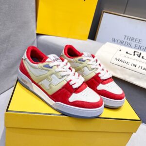 Fendi 2025 New Year Couple Board Sneakers Casual Sport Luxury Shoes