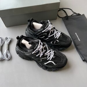 Balenciaga 3.0 Outdoor Sneakers Tess Gomma Maille White Orange Chunky Trainers