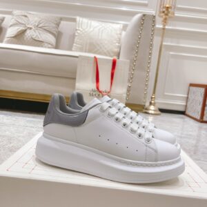 Alexander McQueen White Sneakers Iconic Platform Low Top Luxury Trainers