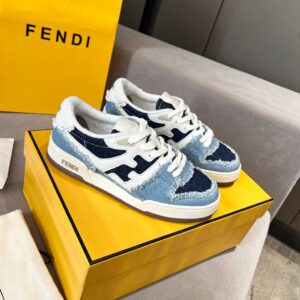 Fendi 2025 New Year Couple Sneakers Casual Board Shoes Luxury Trainers