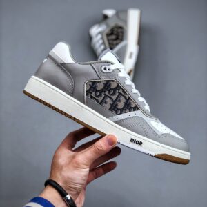 Dior Inspired B27 Sneakers Leather Monogram Low Top Luxury Streetwear Essential