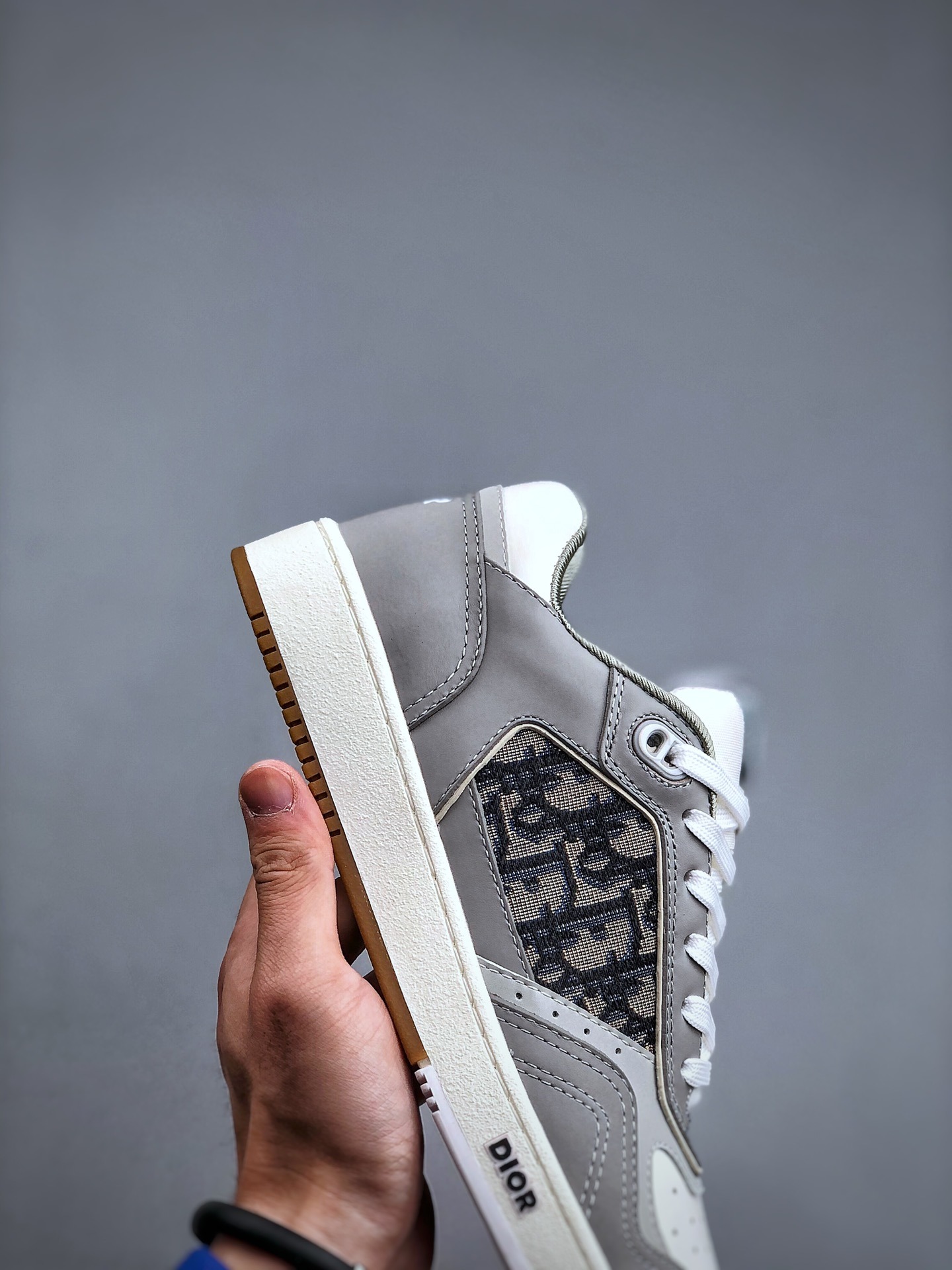 Dior Inspired B27 Sneakers Leather Monogram Low Top Luxury Streetwear Essential - Image 5