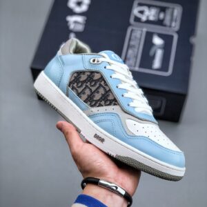 Dior Inspired B27 Sneakers Premium Leather Monogram Low Top Luxury Streetwear