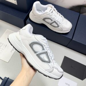 Dior Inspired B30 Modern Sneakers Chunky Sole Reflective Logo Unisex Luxury Runner