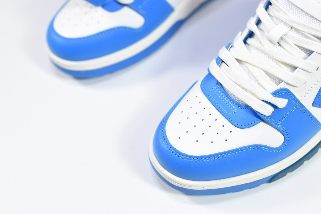 Off-White Out Of Office Low Top Leather Sneakers Arrow Design Premium Edition - Image 4