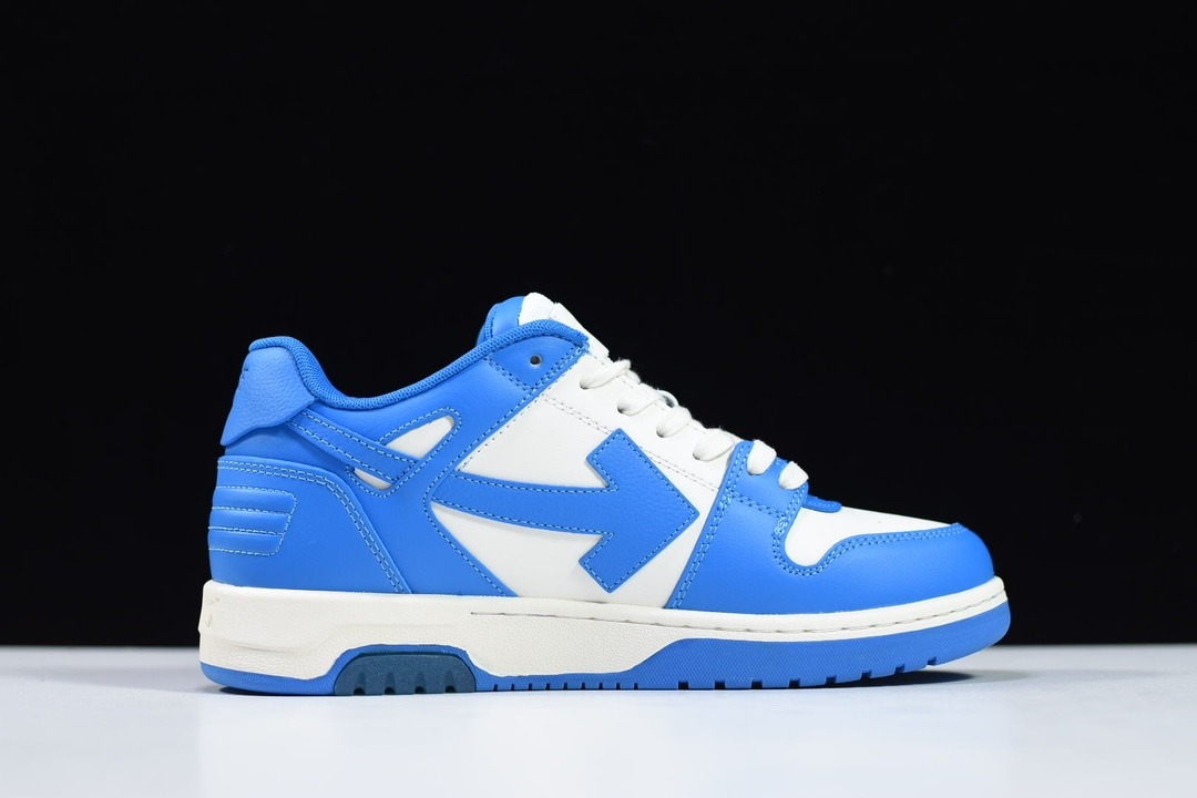 Off-White Out Of Office Low Top Leather Sneakers Arrow Design Premium Edition - Image 3