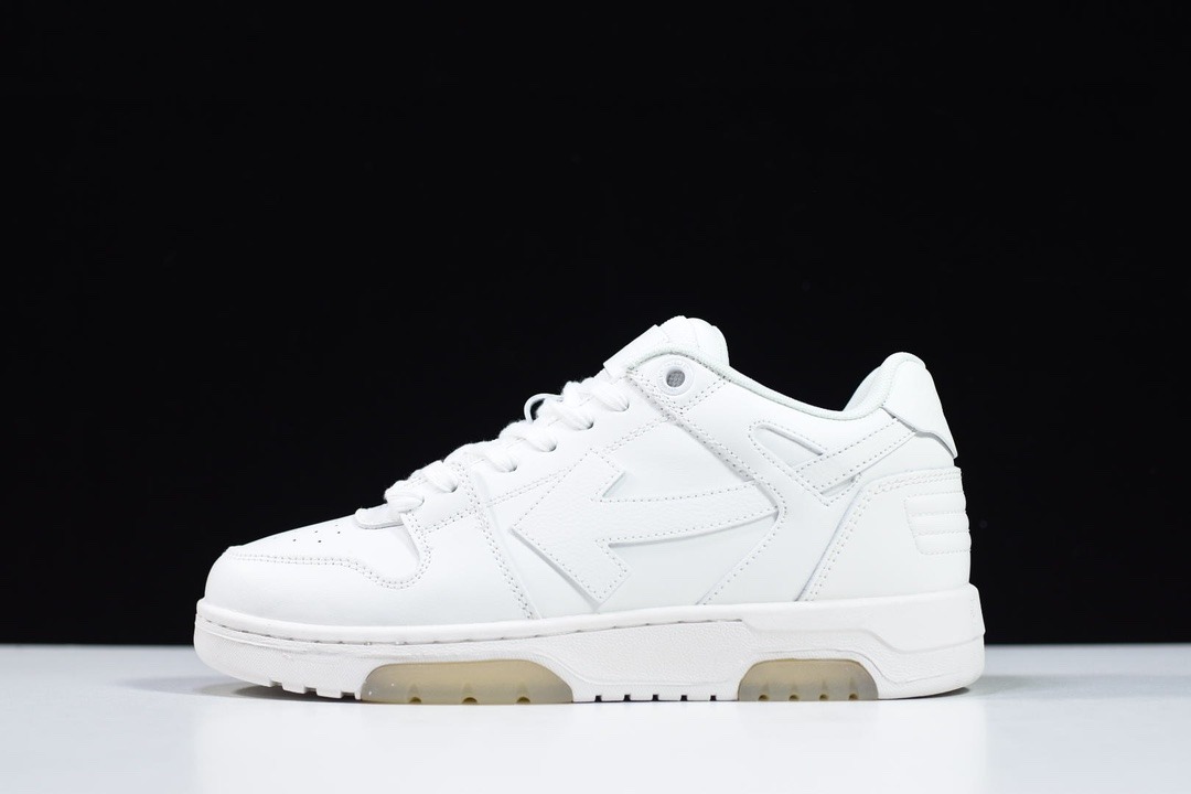 Off-White Out Of Office Low Top Leather Sneakers Arrow Design Premium Edition