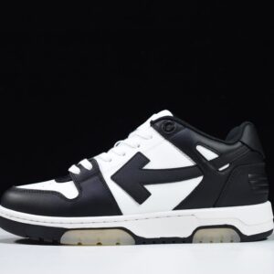 Off-White Out Of Office Low Top Sneakers Premium Leather Arrow Design